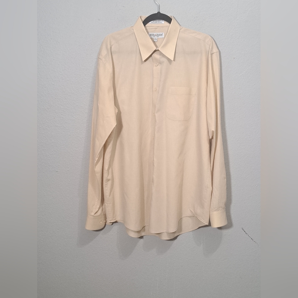 Daniel Ellissa Men’s Dress Shirt, Size 17.5